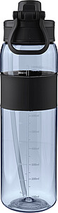 Tritan drinking bottle (900 ml) Lyra, black