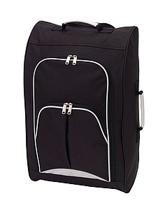 Trolley boardcase "Vienna", boarding size suitable for low budget airlines,colour black