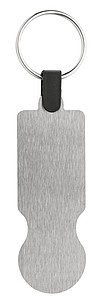 trolley coin keyring