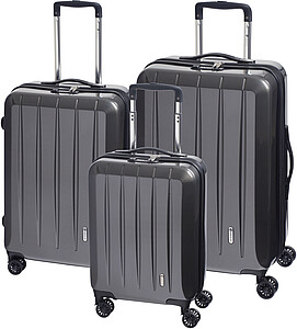 Trolley-set "London 2.0" 3-pcs, black