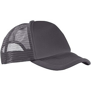 Trucker 5 panel cap, storm grey