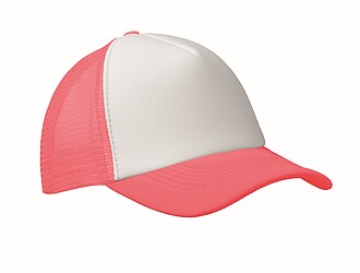 Truckers cap, neon fuchsia