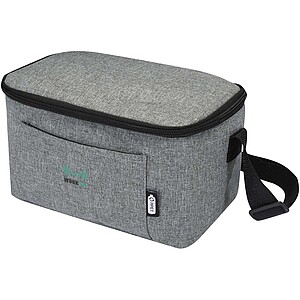 Tundra 6-can GRS RPET cooler bag 5L, heather grey