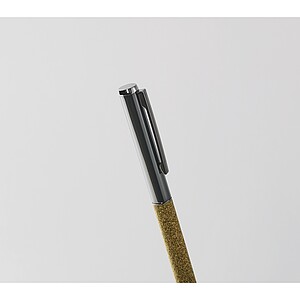 Twist metal ballpen in box, green