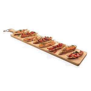 Ukiyo bamboo large serving board, brown