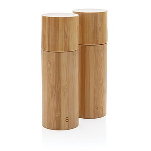 Ukiyo bamboo salt and pepper mill set