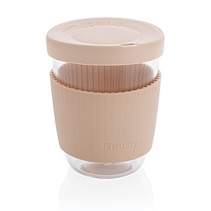 Ukiyo borosilicate glass with silicone lid and sleeve