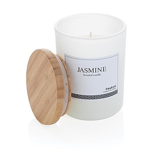 Ukiyo deluxe scented candle with bamboo lid