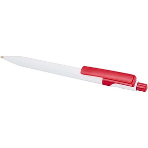 Unica recycled plastic ballpoint pen, red