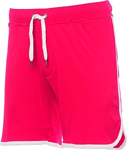 Unisex Bermuda PAYPER GAME, red/white, size XXS