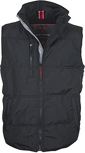 Unisex vest PAYPER DAYTONA, black/grey, L