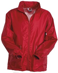 Unisex waterproof jacket PAYPER WIND, red, XXL