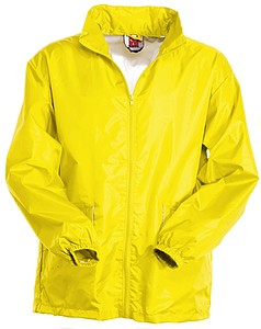 Unisex waterproof jacket PAYPER WIND, yellow, XXL