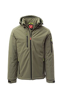 Unisex winter jacket Payper CREEK PAD, army green, size L