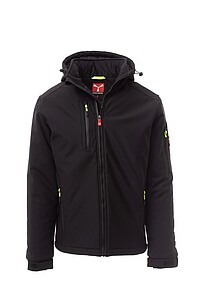 Unisex winter jacket Payper CREEK PAD, black, size XXS