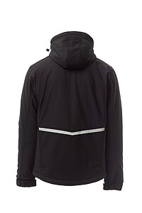 Unisex winter jacket Payper CREEK PAD, black, size XXS