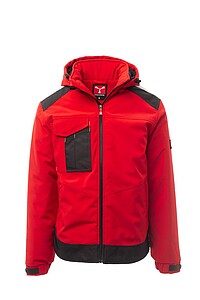 Unisex winter jacket Payper PERFORMER PAD, red, size L