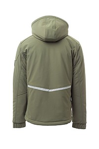 Unisex winter jacket Payper STREAM PAD, army green, size L