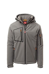 Unisex winter jacket Payper STREAM PAD, grey, size XXS