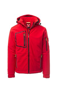 Unisex winter jacket Payper STREAM PAD, red, size L