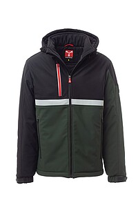 Unisex winter jacket Payper WISE PAD, green, size 3XL