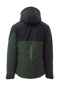 Unisex winter jacket Payper WISE PAD, green, size 3XL