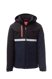 Unisex winter jacket Payper WISE PAD, navy, L