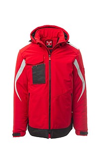 Unisex winter jacket Payper WONDER PAD, red, size XXS