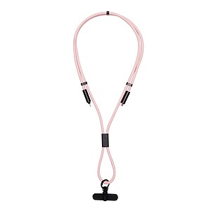 Universal phone lanyard, pink