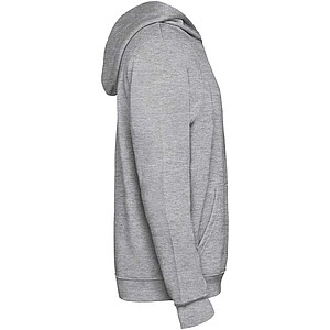 Urban kids hoodie, grey with black details, 3/4 years