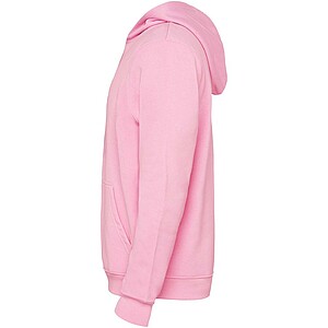 Urban kids hoodie, pink with grey details, 11/12 years