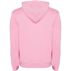 Urban kids hoodie, pink with grey details, 3/4 years
