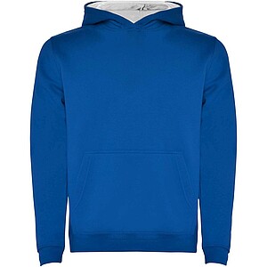 Urban kids hoodie, roayl blue with white details, 11/12 years