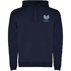 Urban mens hoodie, navy, XS