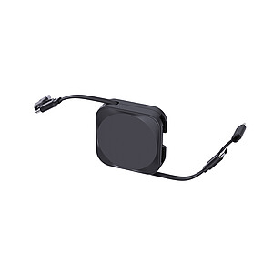 Urban Vitamin 100W stand with retractable cable, black