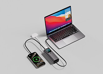 Urban Vitamin Stanford 165W 20.000mAh powerbank, grey