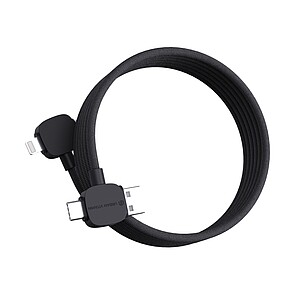 Urban Vitamin Stockton 65W RCS RTPE/RPET magnetic cable, black