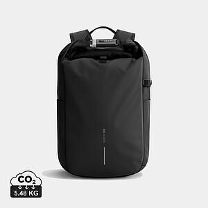 Urban Water Resistant Anti-theft Backpack, black, grey