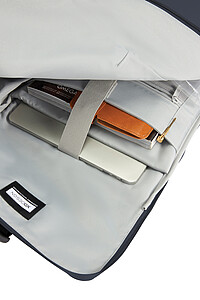 Urban Water Resistant Flap-top Backpack, navy, black