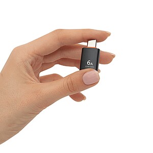 USB adapter plug, black