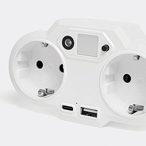 USB adapter plug-in power supply with night light ENDLESS POWER NIGHT