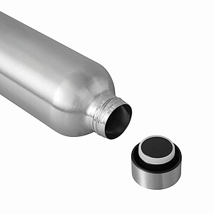 Vacuum bottle, silver