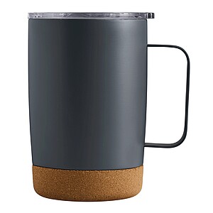Vacuum drink mug, grey