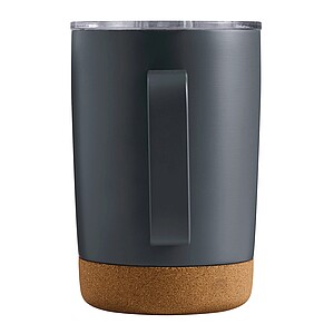 Vacuum drink mug, grey