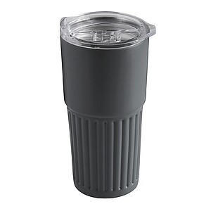 Vacuum drink mug, grey