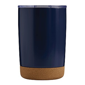 Vacuum drink mug, navy blue