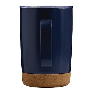 Vacuum drink mug, navy blue