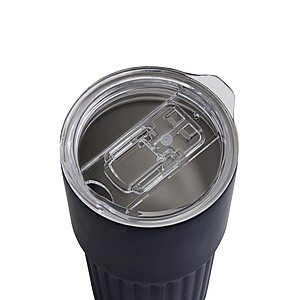 Vacuum drink mug, navy blue