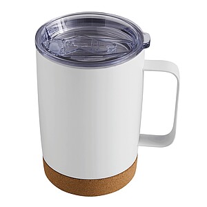 Vacuum drink mug, white