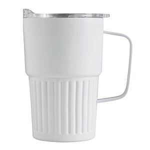 Vacuum drink mug, white